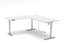 Eckschreibtisch >Santorin< höhenverstellbar,...