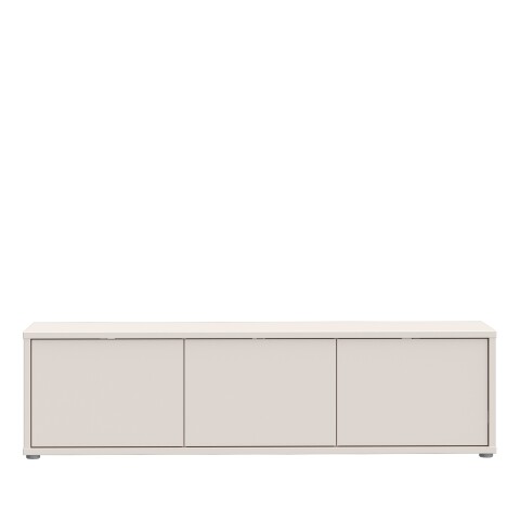 Lowboard >ALICE SPRINGS< in sandfarben - 154,2x41,5x34,9cm (BxHxT)