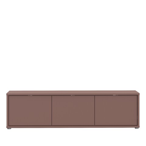 Lowboard >ALICE SPRINGS< in Terrakottafarbig - 154,2x41,5x34,9cm (BxHxT)