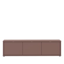 Lowboard >ALICE SPRINGS< in Terrakottafarbig -...