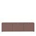 Lowboard >ALICE SPRINGS< in Terrakottafarbig - 154,2x41,5x34,9cm (BxHxT)