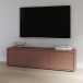 Lowboard >ALICE SPRINGS< in Terrakottafarbig - 154,2x41,5x34,9cm (BxHxT)