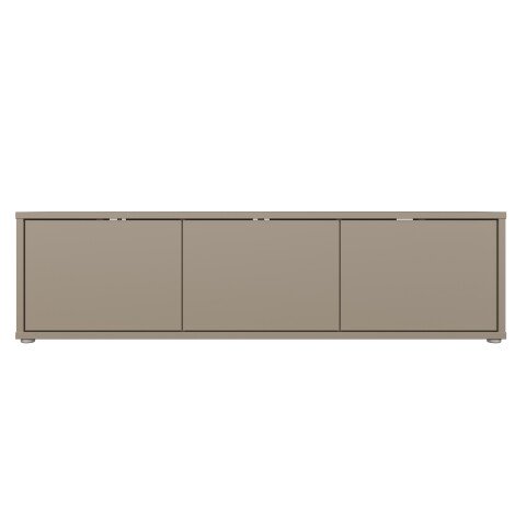 Lowboard >ALICE SPRINGS< in Taupe - 154,2x41,5x34,9cm (BxHxT)