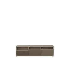Lowboard >ALICE SPRINGS< in Taupe - 154,2x41,5x34,9cm (BxHxT)