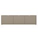 Lowboard >ALICE SPRINGS< in Taupe - 154,2x41,5x34,9cm (BxHxT)