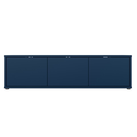 Lowboard >ALICE SPRINGS< in Nachtblau - 154,2x41,5x34,9cm (BxHxT)