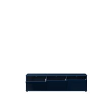 Lowboard >ALICE SPRINGS< in Nachtblau - 154,2x41,5x34,9cm (BxHxT)