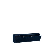 Lowboard >ALICE SPRINGS< in Nachtblau - 154,2x41,5x34,9cm (BxHxT)