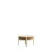 Couchtisch >Tobago< in Buttergelb - 45,5x74,4cm (HxD)