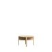 Couchtisch >Tobago< in Buttergelb - 45,5x74,4cm (HxD)