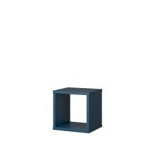 Regalwürfel >MAURO< in Nachtblau - 38,2x38,3x32,9cm (BxHxT)