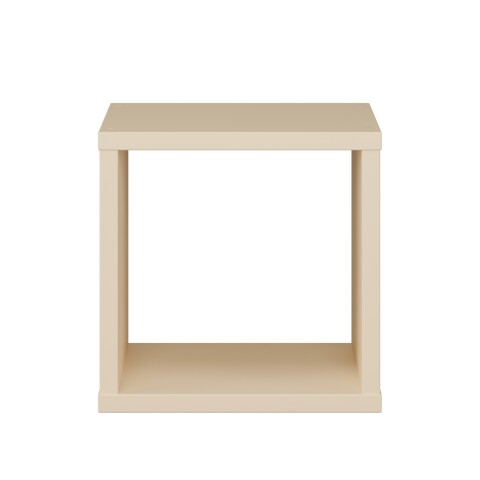 Regalwürfel >MAURO< in Buttergelb - 38,2x38,3x32,9cm (BxHxT)