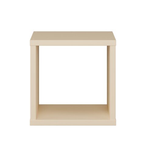 Regalwürfel >MAURO< in Buttergelb - 38,2x38,3x32,9cm (BxHxT)