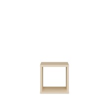 Regalwürfel >MAURO< in Buttergelb - 38,2x38,3x32,9cm (BxHxT)