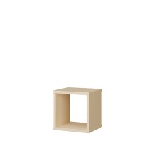 Regalwürfel >MAURO< in Buttergelb - 38,2x38,3x32,9cm (BxHxT)