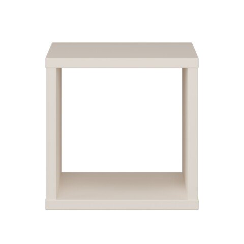 Regalwürfel >MAURO< in sandfarbig - 38,2x38,3x32,9cm (BxHxT)