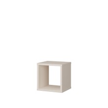 Regalwürfel >MAURO< in sandfarbig - 38,2x38,3x32,9cm (BxHxT)