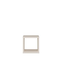 Regalwürfel >MAURO< in sandfarbig - 38,2x38,3x32,9cm (BxHxT)