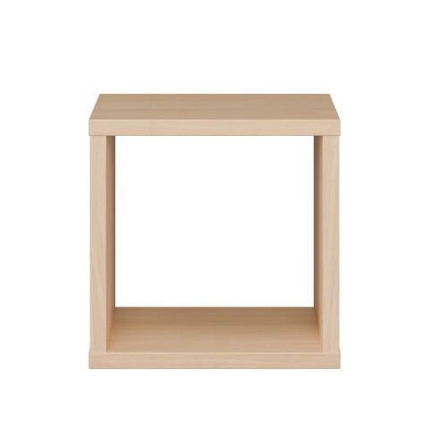 Regalwürfel >MAURO< in Eiche Dekor - 38,2x38,3x32,9cm (BxHxT)