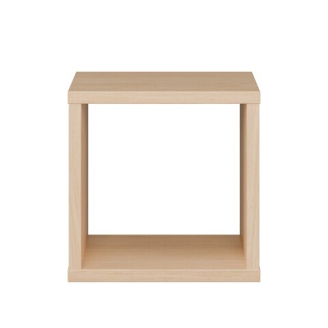 Regalwürfel >MAURO< in Eiche Dekor - 38,2x38,3x32,9cm (BxHxT)