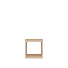 Regalwürfel >MAURO< in Eiche Dekor - 38,2x38,3x32,9cm (BxHxT)