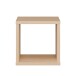 Regalwürfel >MAURO< in Eiche Dekor - 38,2x38,3x32,9cm (BxHxT)