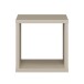 Regalwürfel >MAURO< in Taupe - 38,2x38,3x32,9cm (BxHxT)