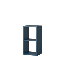 Regalwürfel >MAURO< in Nachtblau - 38,2x72,8x32,9cm (BxHxT)