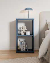 Regalwürfel >MAURO< in Nachtblau -...