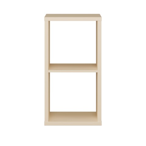 Regalwürfel >MAURO< in Buttergelb - 38,2x72,8x32,9cm (BxHxT)