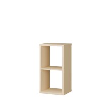 Regalwürfel >MAURO< in Buttergelb - 38,2x72,8x32,9cm (BxHxT)