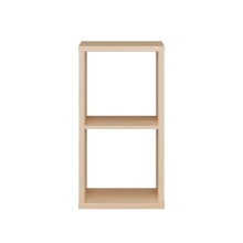 Regalwürfel >MAURO< in Eiche Dekor - 38,2x72,8x32,9cm (BxHxT)