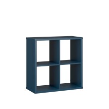 Regal >MAURO< in Nachtblau - 72,7x72,8x32,9cm (BxHxT)