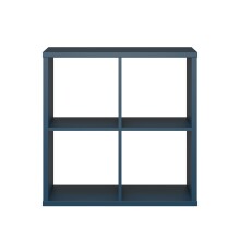 Regal >MAURO< in Nachtblau - 72,7x72,8x32,9cm (BxHxT)