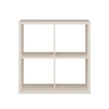 Regal >MAURO< in sandfarbig - 72,7x72,8x32,9cm (BxHxT)
