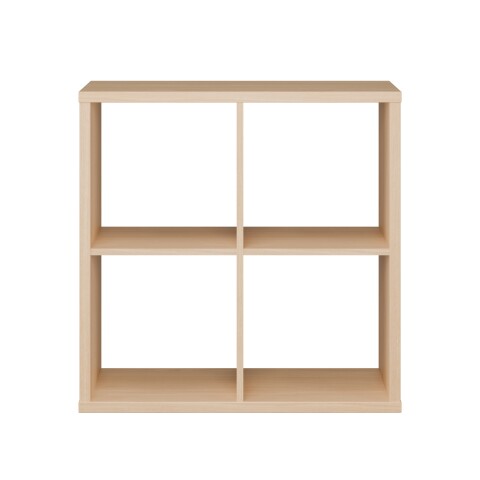 Regal >MAURO< in Eiche Dekor - 72,7x72,8x32,9cm (BxHxT)