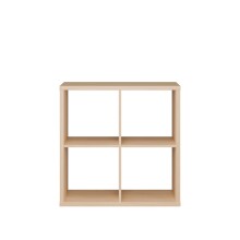 Regal >MAURO< in Eiche Dekor - 72,7x72,8x32,9cm (BxHxT)