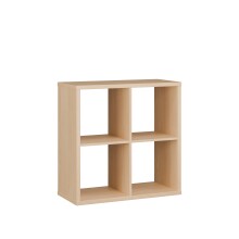 Regal >MAURO< in Eiche Dekor - 72,7x72,8x32,9cm (BxHxT)