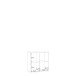 Regal >MAURO< in Taupe - 72,7x72,8x32,9cm (BxHxT)
