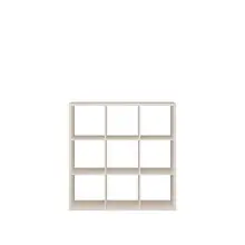 Regal >MAURO< in sandfarben - 107,2x107,3x32,9cm...