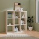 Regal >MAURO< in sandfarben - 107,2x107,3x32,9cm (BxHxT)