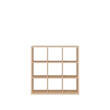 Regal >MAURO< in Eiche Dekor - 107,2x107,3x32,9cm...