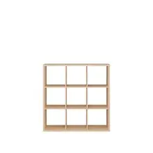 Regal >MAURO< in Eiche Dekor - 107,2x107,3x32,9cm...