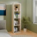 Regal >MAURO< in sandfarbig - 38,2x141,8x32,9cm (BxHxT)