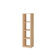 Regal >MAURO< in Elegancia Eiche Dekor - 38,2x141,8x32,9cm (BxHxT)