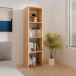 Regal >MAURO< in Elegancia Eiche Dekor - 38,2x141,8x32,9cm (BxHxT)