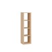 Regal >MAURO< in Elegancia Eiche Dekor - 38,2x141,8x32,9cm (BxHxT)