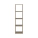 Regal >MAURO< in Taupe - 38,2x141,8x32,9cm (BxHxT)