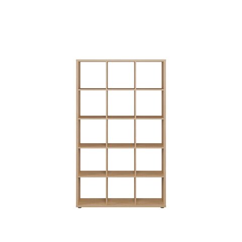 Regal >MAURO< in Elegancia Eiche Dekor - 107,2x176,3x32,9cm (BxHxT)