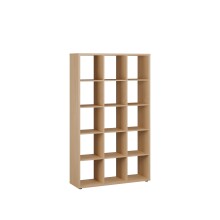 Regal >MAURO< in Elegancia Eiche Dekor - 107,2x176,3x32,9cm (BxHxT)